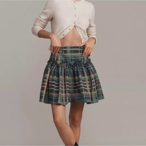Anthropologie - Mare Mare Plaid Mini Skirt